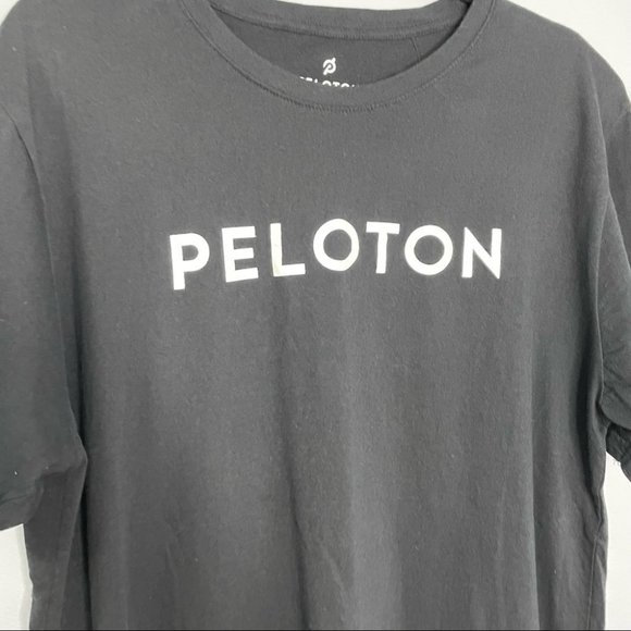 Peloton Century Club 100 Rides Black Tee Shirt - Picture 3 of 8